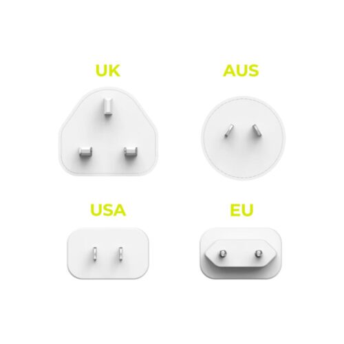 30W univerzální cestovní adaptér Mobile Origin GaN MO14 - bílý - Obrázek 2