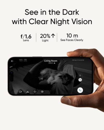4K vnitřní kamera Anker eufy S350 - bílá - Obrázek 2