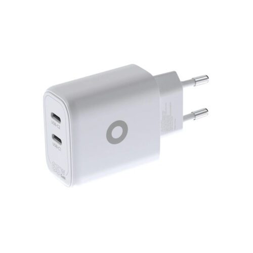 65W adaptér Mobile Origin GaN Dual USB-C Charger MO19 - bílý - Obrázek 2