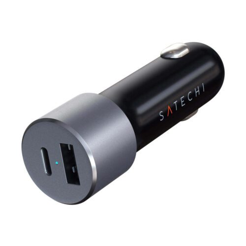 72W USB-C PD nabíječka do auta Satechi - vesmírně šedá - Obrázek 2