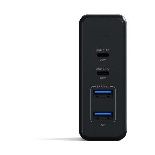 75W dvojitá USB-C PD cestovní nabíječka Satechi - vesmírně šedá - Obrázek 2