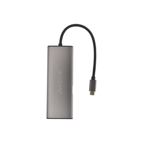 7v1 HUB USB-C Dviced - šedý - Obrázek 2