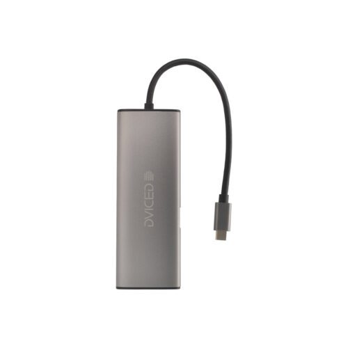 9v1 USB-C HUB Dviced - šedý - Obrázek 2