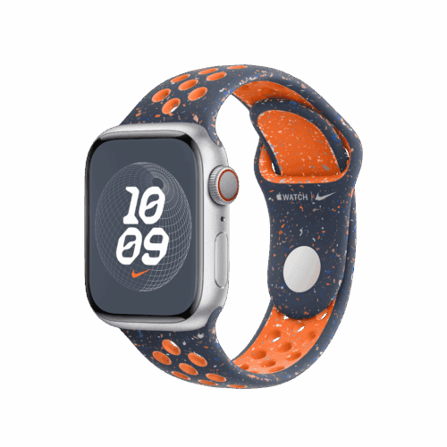 Apple Watch 38/40/41 mm Blue Flame sportovní řemínek Nike – M/L - Obrázek 2