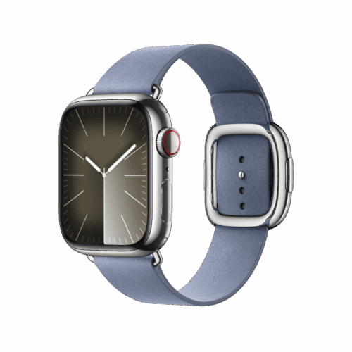 Apple Watch 38/40/41 mm Levandulově modrý řemínek s moderní přezkou – střední - Obrázek 2