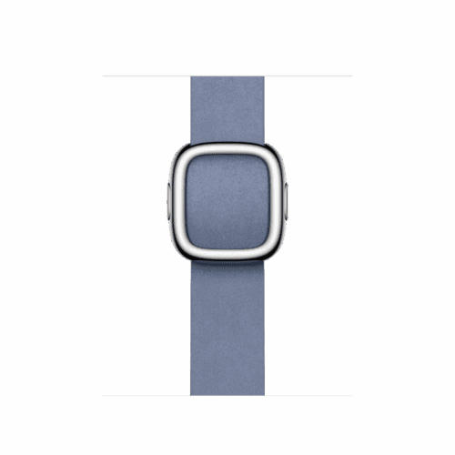 Apple Watch 38/40/41 mm Levandulově modrý řemínek s moderní přezkou – střední