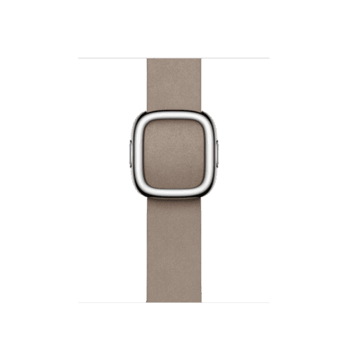 Apple Watch 38/40/41 mm Žlutohnědý řemínek s moderní přezkou – velký