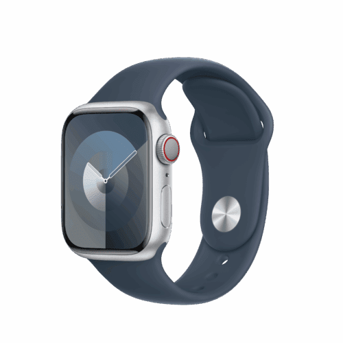 Apple Watch 38/40/41 mm bouřkově modrý sportovní řemínek – M/L - Obrázek 2
