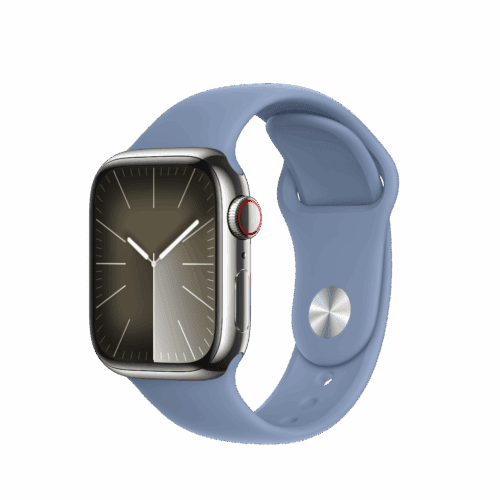 Apple Watch 38/40/41 mm ledově modrý sportovní řemínek – M/L - Obrázek 2