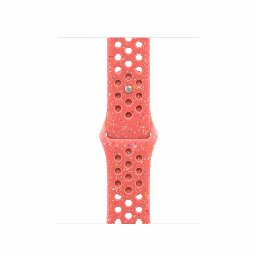 Apple Watch 38/40/41 mm žhavě oranžový sportovní řemínek Nike – M/L