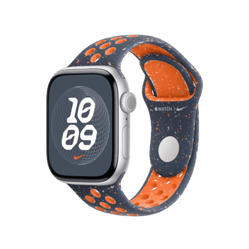 Apple Watch 38/40/41/42mm Blue Flame sportovní řemínek Nike - M/L - Obrázek 2