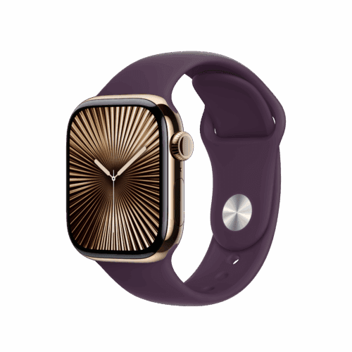 Apple Watch 38/40/41/42mm švestkový sportovní řemínek – M/L - Obrázek 2