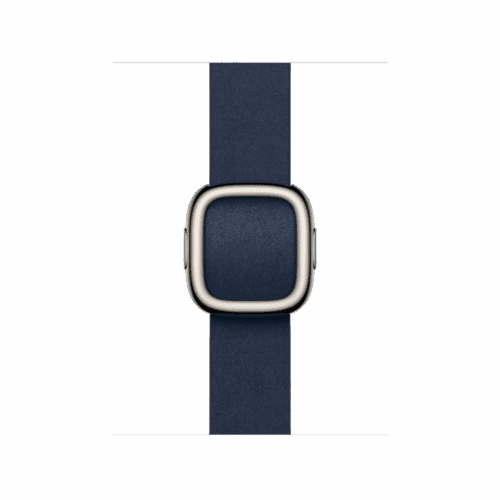 Apple Watch 38/40/41/42mm temně modrý řemínek s moderní přezkou – střední