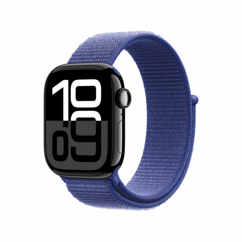 Apple Watch 38/40/41/42mm ultramarínový provlékací sportovní řemínek - Obrázek 2