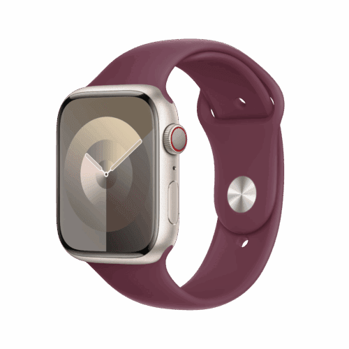 Apple Watch 42/44/45/49 mm morušově rudý sportovní řemínek – M/L - Obrázek 2