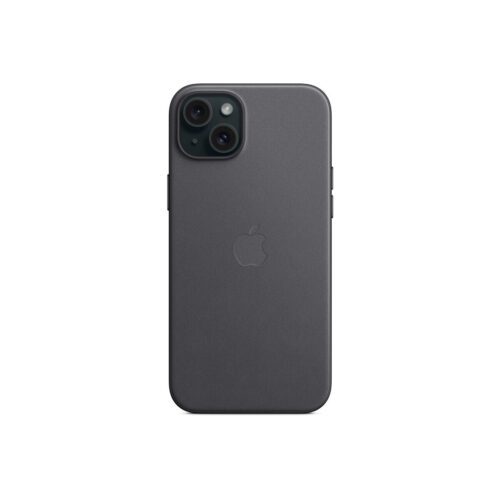 Apple kryt z tkaniny FineWoven s MagSafe na iPhone 15 Plus – černý - Obrázek 2