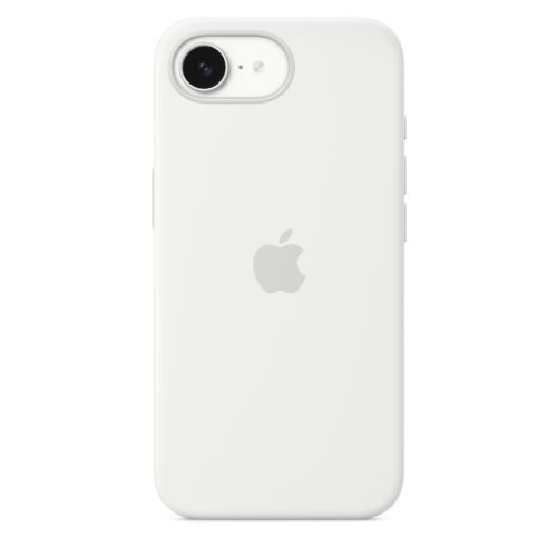 Apple silikonový kryt na iPhone 16e – bílý