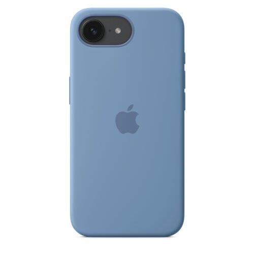 Apple silikonový kryt na iPhone 16e – ledově modrý - Obrázek 2