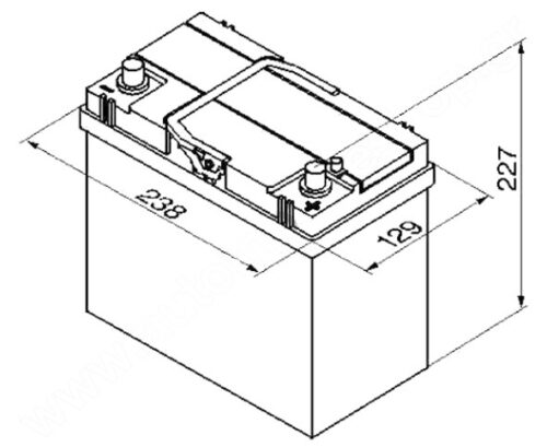 BOSCH S4 12V 45Ah 330A 0 092 S40 200 - Obrázek 2