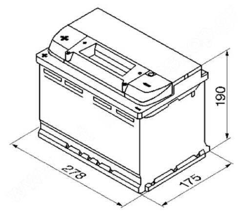 BOSCH S4 12V 74Ah 680A 0 092 S40 090 - Obrázek 2