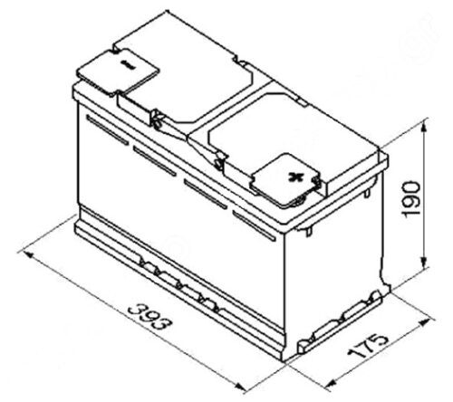 BOSCH S5 12V 110Ah 920A 0 092 S50 150 - Obrázek 2