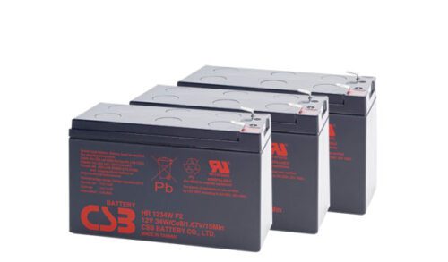 Baterie pro UPS (3x CSB HR1234W F2)