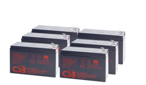 Baterie pro UPS (6x CSB HR1234W F2)