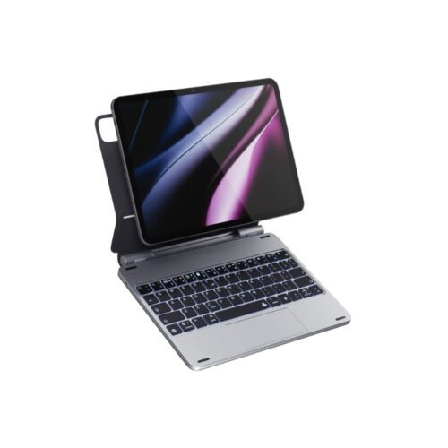 Bezdrátová klávesnice pro Apple iPad Pro 11" M4 Epico Aluminium Keyboard Case CZ - Obrázek 2