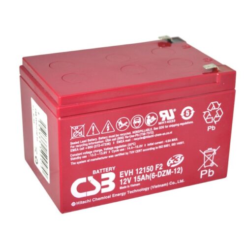 CSB 12V 15Ah EVH12150 F2 - Obrázek 2