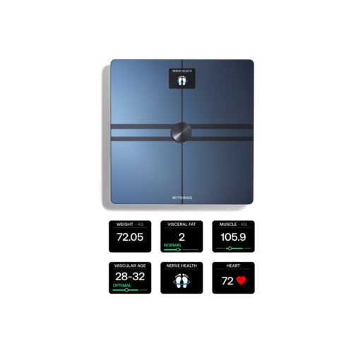 Chytrá Wi-Fi váha pro kompletní tělesnou analýzu Withings Body Comp - černá - Obrázek 2