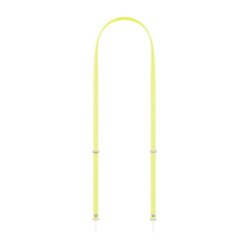 Crossbody popruh Apple - neonově žlutý