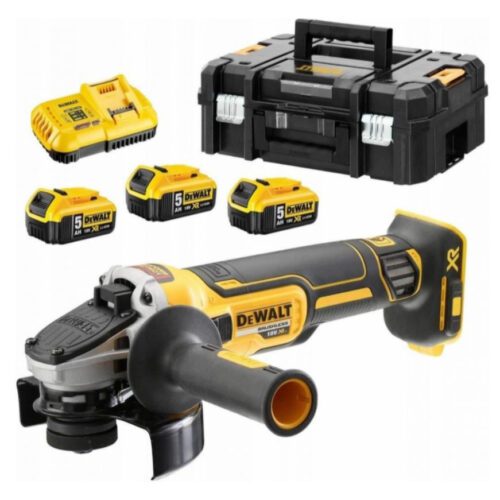 DeWALT DCG405P3 aku úhlová bruska 12 5mm 3 x 5