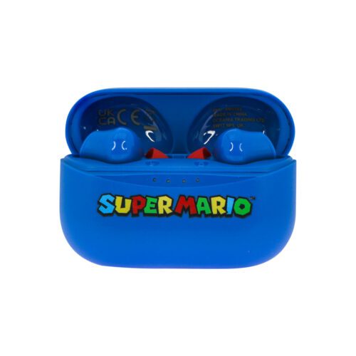 Dětská bezdrátová sluchátka OTL TWS Super Mario Blue