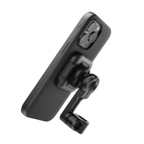 Držák s pojistkou na řídítka Peak Design Mobile Motorcycle Mount V2 - černý - Obrázek 2