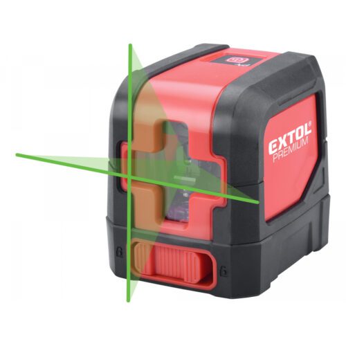EXTOL PREMIUM Laser zelený liniový
