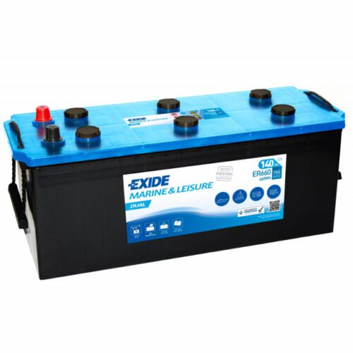 Exide Dual 12V 140Ah 750A ER660