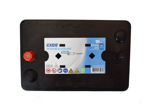 Exide Dual AGM 12V 50Ah 750A EP450 - Obrázek 2