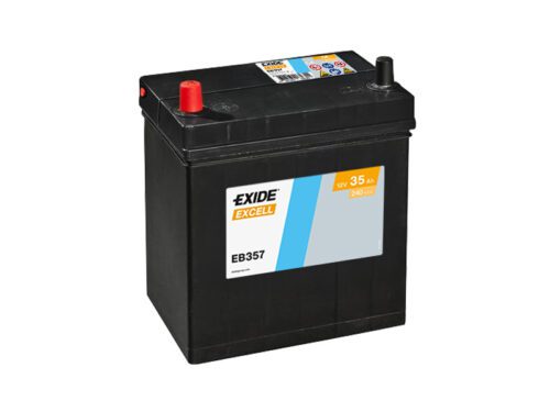 Exide Excell 12V 35Ah 240A EB357 - Obrázek 2