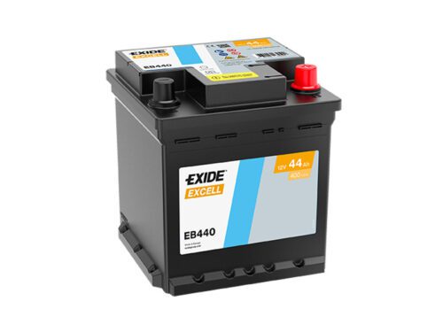 Exide Excell 12V 44Ah 400A EB440 - Obrázek 2