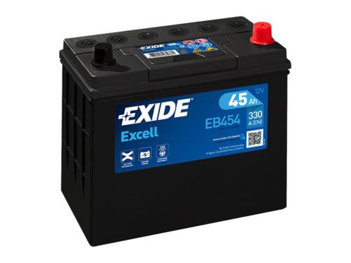 Exide Excell 12V 45Ah 300A EB454