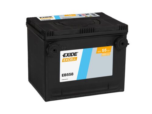 Exide Excell 12V 55Ah 620A EB558 - Obrázek 2