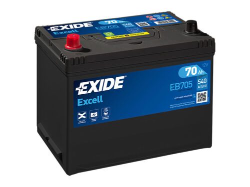 Exide Excell 12V 70Ah 540A EB705