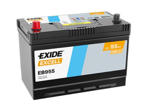 Exide Excell 12V 95Ah 720A EB955 - Obrázek 2