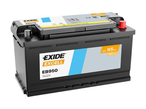 Exide Excell 12V 95Ah 800A EB950 - Obrázek 2