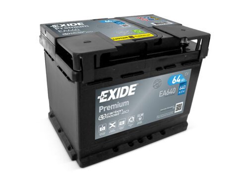 Exide Premium 12V 64Ah 640A EA640