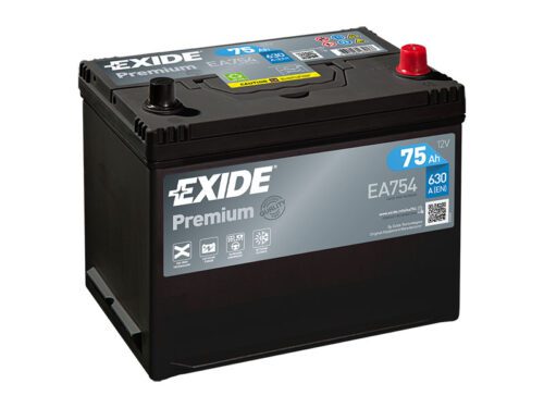 Exide Premium 12V 75Ah 630A EA754