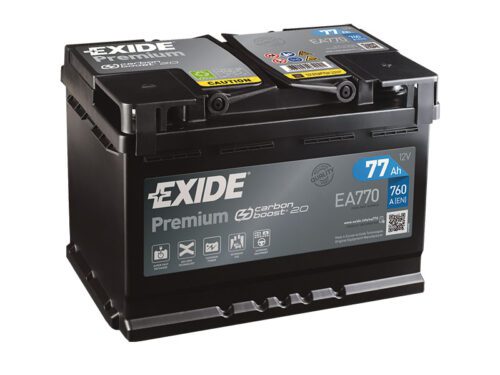 Exide Premium 12V 77Ah 760A EA770
