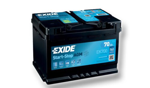 Exide Star-Stop AGM 12V 70Ah 760A EK700