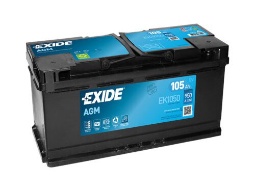 Exide Start-Stop AGM 12V 105Ah 950A EK1050
