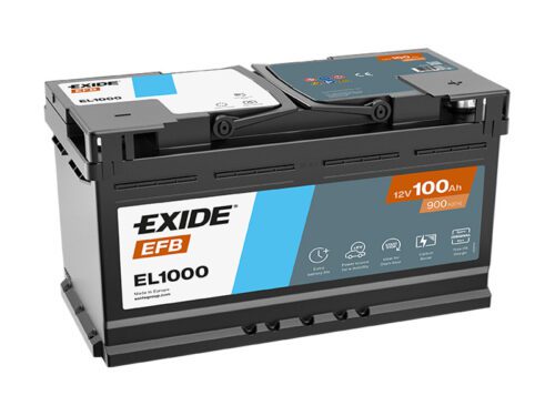 Exide Start-Stop EFB 12V 100Ah 900A EL1000 - Obrázek 2